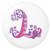 Dekorativer Buchstabe L mit Monogramm Griff (Vorderseite)