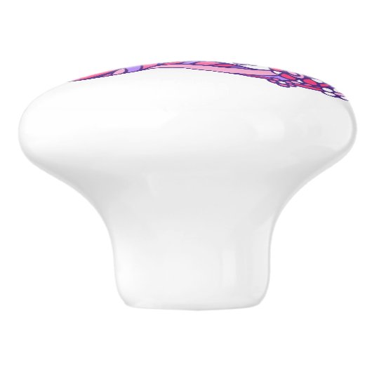 Dekorativer Buchstabe L mit Monogramm Griff (Seitenansicht)