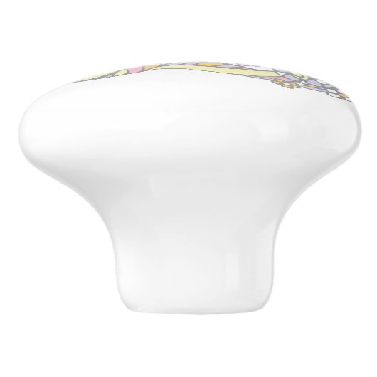 Dekorativer Buchstabe L mit Monogramm Griff (Seitenansicht)