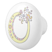 Dekorativer Buchstabe O mit Monogramm Griff (Rechts)