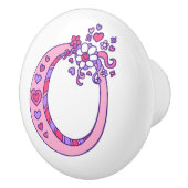 Dekorativer Buchstabe O mit Monogramm Griff (Rechts)