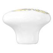 Dekorativer Buchstabe U, Monogramm, Griff mit Zugk (Seitenansicht)