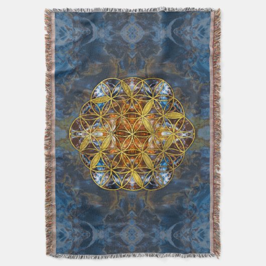 Dekorativer Edelstein-heilige Geometrie-Blume des Decke (Vorderseite Vertikal)