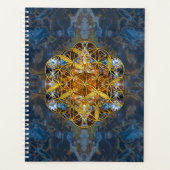 Dekorativer Edelstein Heilige Geometrie Blume des Planer (Vorderseite)