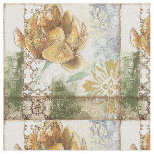 Dekorativer Fresko-Entwurf mit Kugel-Blume Stoff