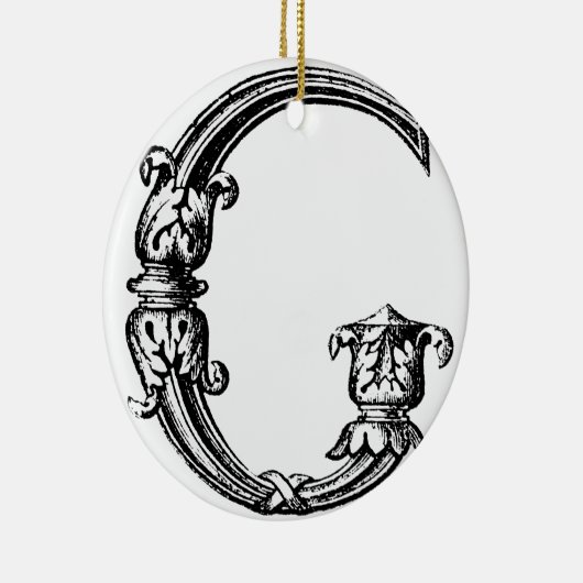 DEKORATIVER G KERAMIKORNAMENT (Rechts)