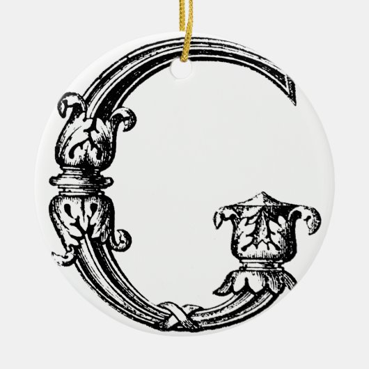 DEKORATIVER G KERAMIKORNAMENT (Vorne)