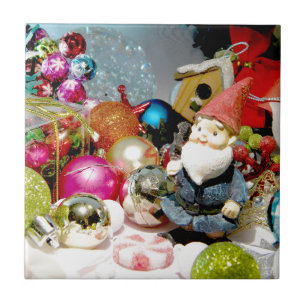 Dekorativer Gnome Fliese