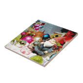 Dekorativer Gnome Fliese (Seite)