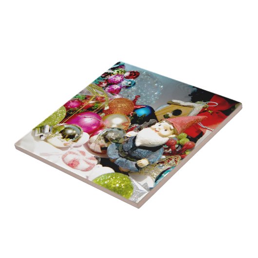 Dekorativer Gnome Fliese (Seite)