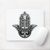 Dekorativer Hamsa Entwurf Mousepad (Mit Mouse)