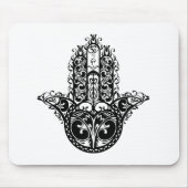 Dekorativer Hamsa Entwurf Mousepad (Vorne)