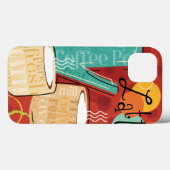 Dekorativer Latte Topf und Schalen Case-Mate iPhone Hülle (Rückseite (Horizontal))