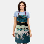 Dekorativer Mama-Bär Schürze (Getragen)