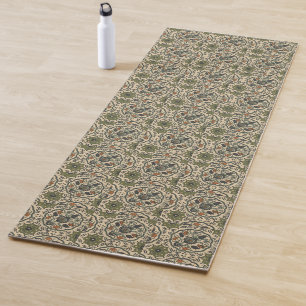 Dekorativer persischer Fliesen-mit Blumenentwurf Yogamatte