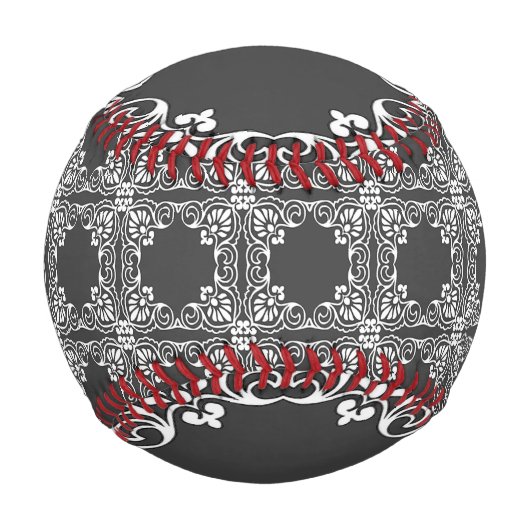 dekorativer Rahmen Baseball (Rückseite)