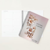 Dekorativer rosa Blumenplaner Planer (Anzeige)