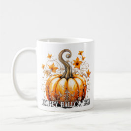 Dekorativer saisonaler Happy Halloween Pumpkin Kaffeetasse