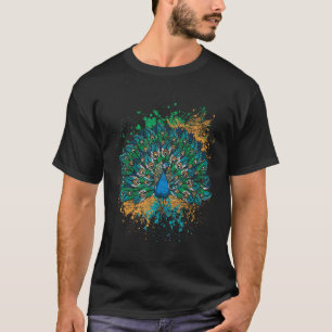 Dekorativer Schwanz Peacock T-Shirt
