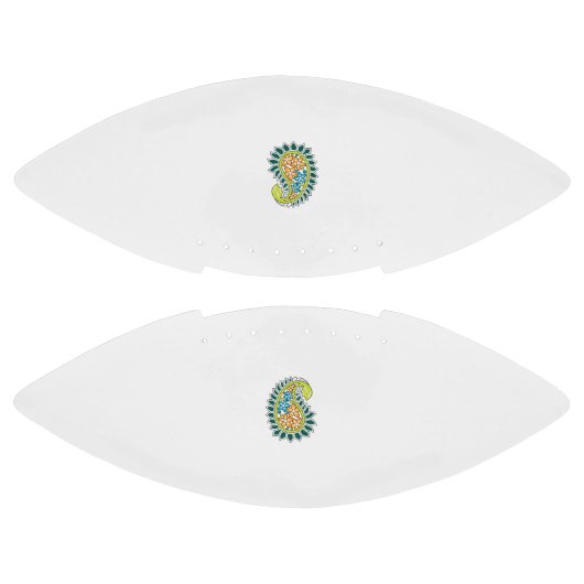 Dekorativer Stil, dunkelblau grün, Wattle Football (Paneele)