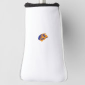 Dekorativer Stil, dunkelblau grün, Wattle Golf Headcover (Rotieren 90)