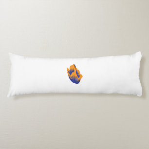 Dekorativer Stil, dunkelblau grün, Wattle Seitenschläferkissen