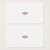 Dekorativer Stil, heiß rosa, antikes Glas (Vorne & Hinten)