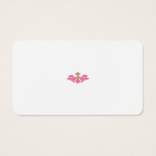 Dekorativer Stil, heiß rosa, antikes Glas (Rückseite)