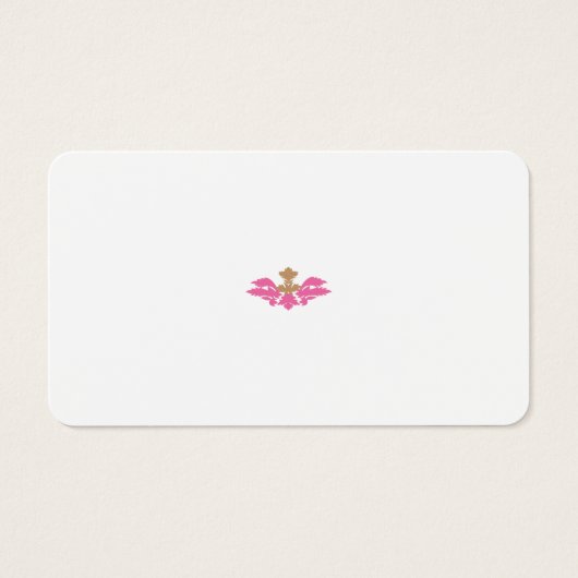 Dekorativer Stil, heiß rosa, antikes Glas (Vorderseite)