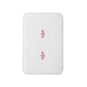 Dekorativer Stil, heiß rosa, antikes Glas Badematte (Vorderseite Vertikal)