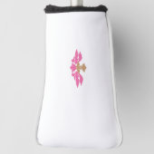 Dekorativer Stil, heiß rosa, antikes Glas Golf Headcover (Rotieren 90)