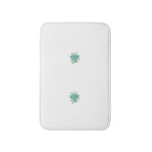 Dekorativer Stil, Minzcreme, Springbrunnen, Aquama Badematte (Vorderseite Vertikal)