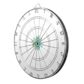 Dekorativer Stil, Minzcreme, Springbrunnen, Aquama Dartscheibe (Vorderseite rechts)