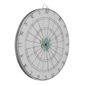 Dekorativer Stil, Minzcreme, Springbrunnen, Aquama Dartscheibe (Vorderseite Links)