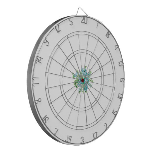 Dekorativer Stil, Minzcreme, Springbrunnen, Aquama Dartscheibe (Vorderseite Links)