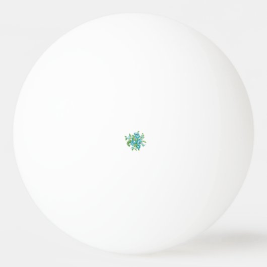 Dekorativer Stil, Minzcreme, Springbrunnen, Aquama Tischtennisball (Vorderseite)