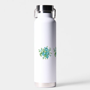 Dekorativer Stil, Minzcreme, Springbrunnen, Aquama Trinkflasche