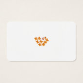 Dekorativer Stil, trübe Orange, Cornell Rot (Rückseite)