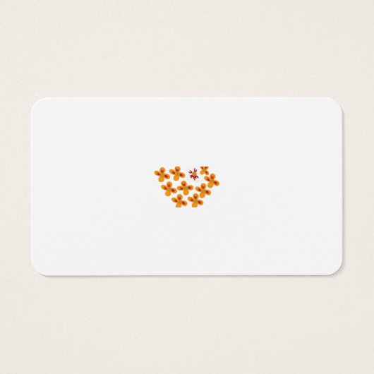 Dekorativer Stil, trübe Orange, Cornell Rot (Vorderseite)