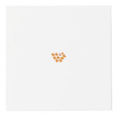 Dekorativer Stil, trübe Orange, Cornell Rot Würfel (Rechts)