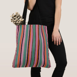 Dekorativer Streifen Tasche