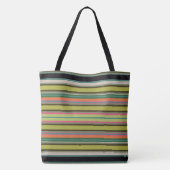 Dekorativer Streifen Tasche (Rückseite)