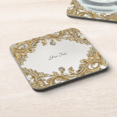 Dekorativer Untersetzer aus Edelstahl (Linke Seite)