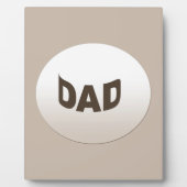 Dekorativer Vater Fotoplatte (Vorderseite)