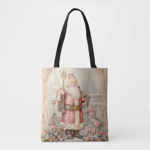 Dekorativer Vintage-Stil Eleganter Weihnachtsmann Tasche