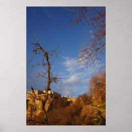 dekorativer Wandkunstposter Stadtansicht Poster