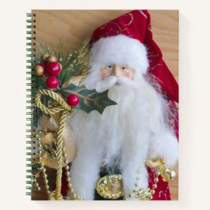 DEKORATIVER WEIHNACHTS-SANTA NOTIZBLOCK