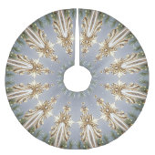 Dekorativer Weihnachtsbaumrock Polyester Weihnachtsbaumdecke (Vorderseite)