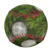 Dekorativer Weihnachtsrahmen Baseball (Rückseite)