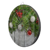 Dekorativer Weihnachtsrahmen Dartscheibe (Vorderseite rechts)